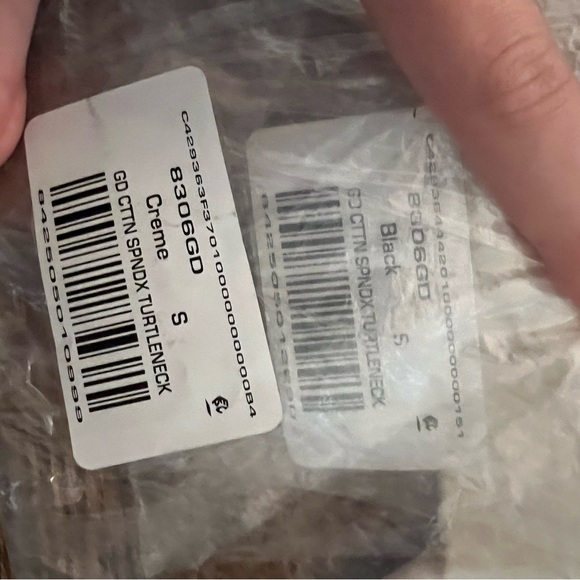 NWT Los Angeles Apparel turtlenecks - Picture 3 of 3